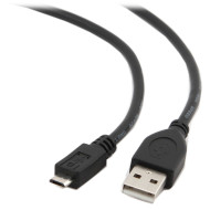 Кабель CABLEXPERT USB2.0 AM/Micro-BM Premium 0.1м Black (CCP-MUSB2-AMBM-0.1M)