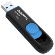 Флэшка ADATA UV128 USB3.2 32GB Black/Blue (AUV128-32G-RBE)