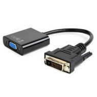 Адаптер CABLEXPERT DVI - VGA Black (AB-DVID-VGAF-01)