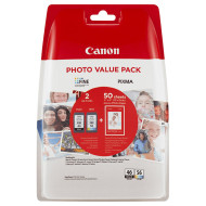 Комплект расходных материалов CANON PG-46 + CL56 + бумага Canon GP-501, Black+Color (9059B003/9059B006)