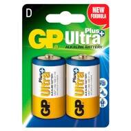 Батарейка GP Ultra Plus D 2шт/уп (13AUP-U2)