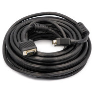 Кабель POWERPLANT VGA 15м Black (CA911035)