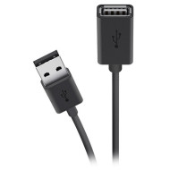 Кабель-удлинитель BELKIN USB2.0 AM/AF 3м (F3U153BT3M)