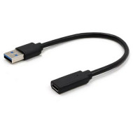 Кабель CABLEXPERT USB3.1 AM/CF 0.1м (A-USB3-AMCF-01)