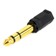 Адаптер CABLEXPERT jack 6.35 mm - mini-jack 3.5 mm Black (A-6.35M-3.5F)