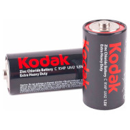 Батарейка KODAK Extra Heavy Duty C 2шт/уп (30410381)