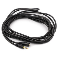 Кабель-удлинитель POWERPLANT mini-jack 3.5mm 5м Black (CA910984)