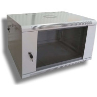 Настенный шкаф 19" HYPERNET WMNC-35-6U-Flat (6U, 600x350мм, RAL7035)
