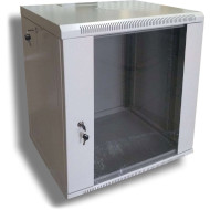 Настенный шкаф 19" HYPERNET WMNC-12U-Flat (12U, 600x450мм, RAL7035)