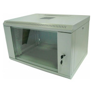 Настенный шкаф 19" HYPERNET WMNC-9U-Flat (9U, 600x450мм, RAL7035)