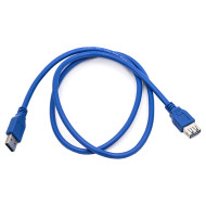 Кабель-удлинитель POWERPLANT USB3.0 AM/AF 1м Blue (CA911134)