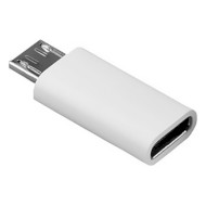 Адаптер OTG LAPARA USB3.1 Micro-BM/CF White (LA-MALEMICROUSB-TYPEC-FEMALE WHITE)