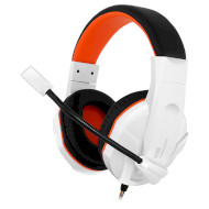 Наушники геймерские GEMIX N20 White/Black/Orange