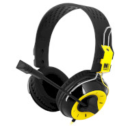 Наушники геймерские GEMIX N4 Black/Yellow