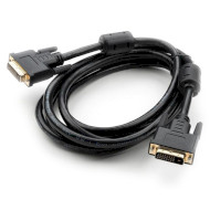 Кабель VINGA DVI 3м Black (VCPDCDVIMM3BK)