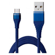 Кабель GRAND-X USB-micro USB Blue 1.2м (NM012BL)