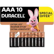 Батарейка DURACELL Basic AAA 10шт/уп (5002509)