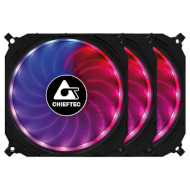 Комплект вентиляторов CHIEFTEC Tornado 3-Pack (CF-3012-RGB)