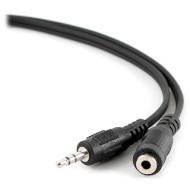 Кабель-удлинитель CABLEXPERT mini-jack 3.5mm 1.5м Black (CCA-423)