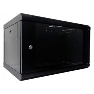 Настенный шкаф 19" HYPERNET WMNC-30-4U-Flat-Black (4U, 600x300мм, RAL7035)