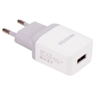 Зарядное устройство MAXXTER 1xUSB-A, 2.1A White (UC-24A)