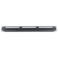 Патч-панель RITAR 1U 19" 24-port UTP Cat.5e