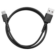 Кабель PIXUS Soft USB-A to Type-C 1м Black