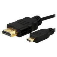 Кабель POWERPLANT HDMI - Micro-HDMI v1.3 0.5м Black (KD00AS1241)