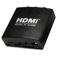 Адаптер POWERPLANT AV to HDMI v1.3 Black (CA911479)