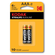 Батарейка KODAK Xtralife AAA 2шт/уп (30413399)