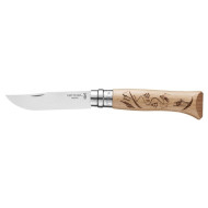 Складной нож OPINEL Tradtion N°08 Engraved Skiing (002188)