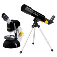 Микроскоп NATIONAL GEOGRAPHIC Junior 40-640x + телескоп 50/360 (9118400/14415)