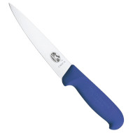 Нож кухонный для разделки VICTORINOX Fibrox Sticking Blue 160мм (5.5602.16)