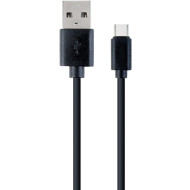 Кабель CABLEXPERT USB2.0 AM to Type-C 1м Black (CC-USB2-AMCM-1M)