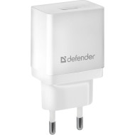 Зарядное устройство DEFENDER EPA-10 1xUSB-A, 5V/2.1A White (83549)