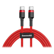 Кабель BASEUS Cafule Series Cable Type-C PD2.0 60W 2м Red (CATKLF-H09)