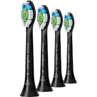 Насадка для зубной щётки PHILIPS Sonicare W Optimal Black 4шт (HX6064/11)