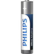 Батарейка PHILIPS Ultra Alkaline AAA 4шт/уп (LR03E4B/10)