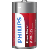 Батарейка PHILIPS Power Alkaline C 2шт/уп (LR14P2B/10)