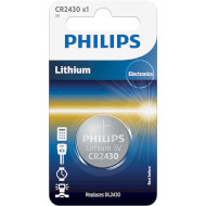 Батарейка PHILIPS Lithium CR2430 (CR2430/00B)