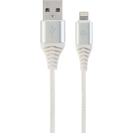 Кабель CABLEXPERT USB/Apple Lightning Premium 1м White (CC-USB2B-AMLM-1M-BW2)
