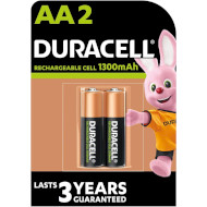 Аккумулятор DURACELL Rechargeable AA 1300mAh 2шт/уп (5000177)