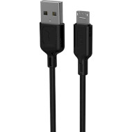 Кабель T-PHOX Fast T-M829 USB to Micro 1.2м Black