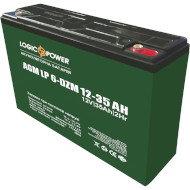 Аккумуляторная батарея тяговая LOGICPOWER LP 6-DZM 12-35 AH (12В, 35Ач) (LP9335)
