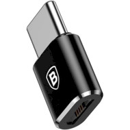 Адаптер BASEUS Micro Female to Type-C Male Adapter Black (CAMOTG-01)