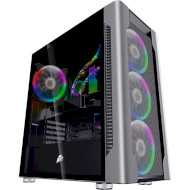 Корпус 1STPLAYER DX-R1-Plus RGB Dual Glass