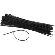 Стяжка кабельная CABLEXPERT 150x3.6мм чёрная 100шт (NYTFR-150X3.6)