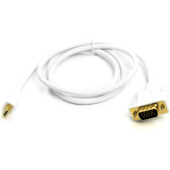 Кабель POWERPLANT Mini DisplayPort - VGA White (CA912155)