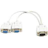 Сплиттер POWERPLANT VGA - 2xVGA 0.2м White (CA911974)