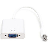 Кабель POWERPLANT Mini DisplayPort - VGA 0.15м White (CA911899)